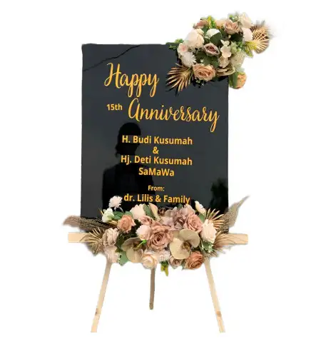 Papan Bunga Akrilik Gubugklakah